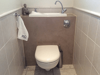 WC suspendu avec lavabo WiCi Bati - Mme F (34) - 1 sur 2